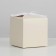 Gift folding box, packaging, "beige", 12 x 12 x 12 cm