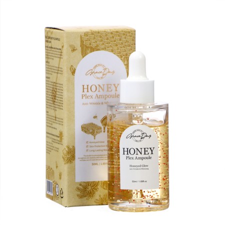 Grace day face serum, for skin radiance, with honey extract, 50 ml