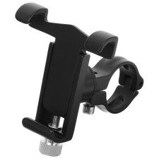 Holder for the phone on the steering wheel, the color is black