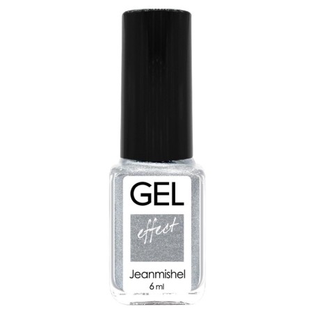 Nail polish with gel effect, jeanmishel, tone 146, silver, 6 ml-2