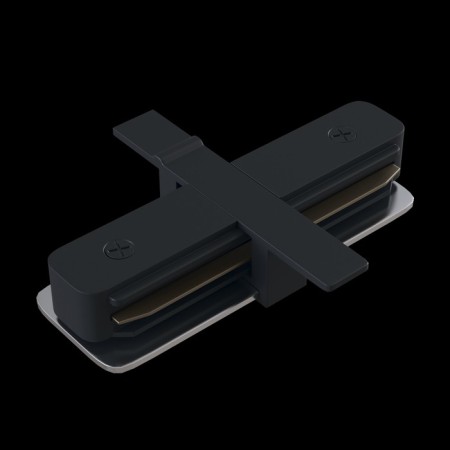 Direct connector for the built-in track system Technical tra002c-11b, 8x6x2 cm, black color-5