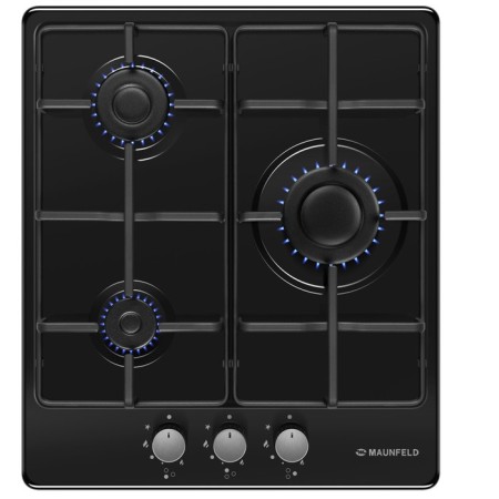 Hlect surface Maunfeld Eghe.43.3sts-Eb, gas, 3 burners, black