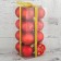 Set of balls plastic D-5 cm, 16 pcs "Star Night" red