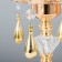 Table lamp "Arabesk" E27 40W 220V 36x11.5x1.5 cm Risalux