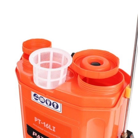 Range battery Patriot PT-16LI, 12 V, 8 Ah, Li-Ion, 16 l, 5 l/min-8