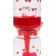 Thermal fountain "I love you", 18 x 5 cm, red
