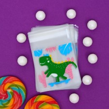 BOPP package with sticky tape, 
