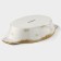Baking form made of porcelain organic Gold, 500 ml, 22 × 13 × 4.5 cm, white color