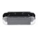 Wireless headphones KM12, TWS, inserts, BT 5.0, 30/200 mAh, transparent, black