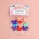 Nithevdelvytors "Butterfly", 3.5 × 2.2 × 0.2 cm, 10 pcs, color colorful