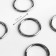 Karabin ring, d = 38/48 mm, thickness - 5 mm, 5 pcs, bronze color