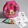 Drawing set, 20 items, Minnie Mouse