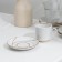 Bomond Tea Porcelain Service, 14 objects: kettle 1 liter, 6 cups 220 ml, 6 saucer d = 14 sm, sugar tower 400 ml