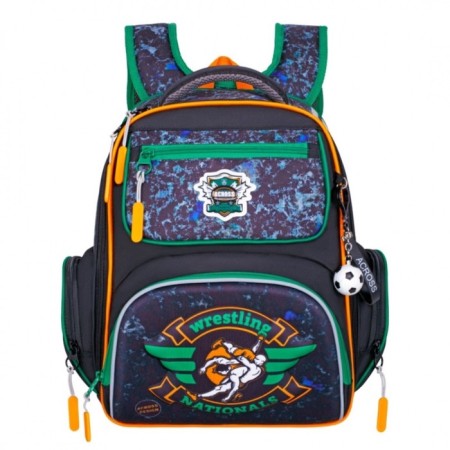 Frame backpack 35 x 26 x 18 cm, Across ACS1, filling: bag, blue ACS1-5-1