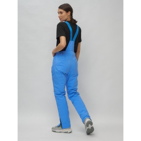 Ski suit female, size 42, blue color-15