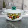 Pan, 1.5 l, enameled cover, induction, mix decor, white color