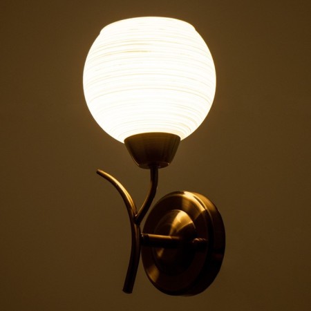 Bra "Iva" 1x40W E27 bronze 23x23x17cm-2