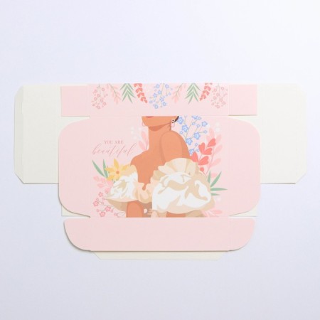 Gift folding box, packaging, Girl, 21 x 15 x 5 cm-4