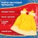Carnival set "Wonderful Princess", height 98–104 cm
