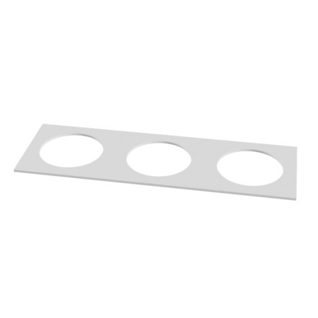 Decorative frame Maytoni Kappell DLA040-04W, 300x100x3 mm, white