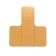 The substrate for eclair, gold - white, 12.5 x 14 x 0.1 cm, 0.8 mm