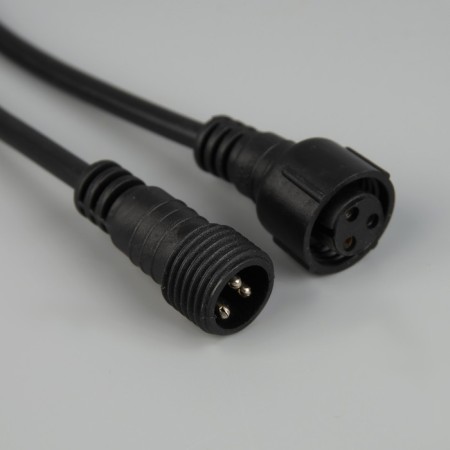 Extension cord for garlands UMS, 3W, 300 cm, dark thread, 220 V-1