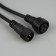 Extension cord for garlands UMS, 3W, 300 cm, dark thread, 220 V