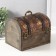 Casket chest "Ancient inscriptions" 20x15x15.5 cm