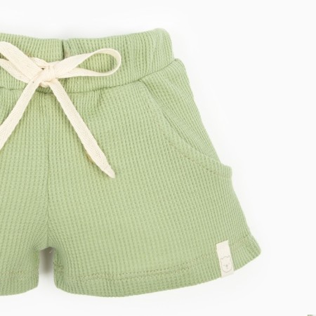Babs Basic Line shorts, height 74-80 cm, green-1