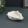 Steel stand - Climb "Shell Rawn" 12x15x5cm, white