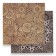 Photophone bilateral cardboard density 350 g "Michendi. Cream and cinnamon" 50x50 cm