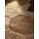 Jute carpet, AGRA ETHNIC cotton coat, size 160x230 cm