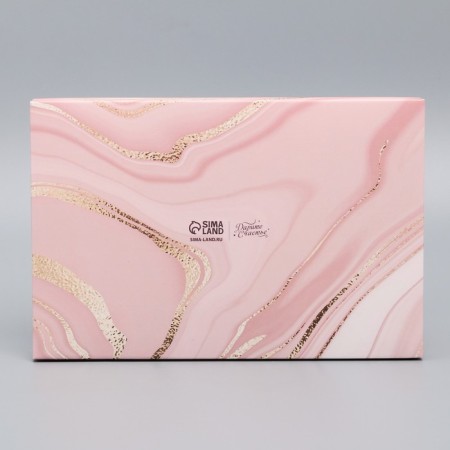 Confectionery box for mousse cakes "Marble", 27 x 17.8 x 6.5 cm-2