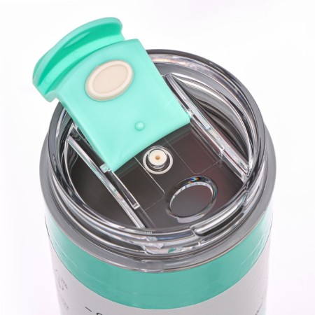 Thermal circle, 440 ml, travel, retains heat up to 6 hours, turquoise-3