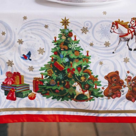 Tables New Year's Ethel "New Year's fairy tale" 150x110cm +/- 3cm with GMVO, HL100%-4