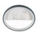 Luer with DPD "mountains" LED 160W dark blue-white 48.5x48.5x6.5 cm Bayerlux