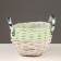 Kashpo "Green", 17x13x13/17 cm