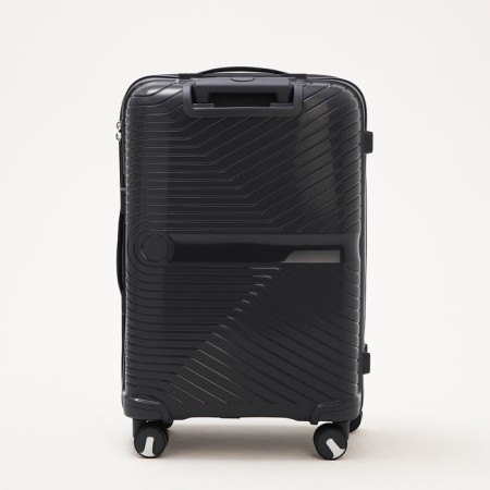 Middle suitcase 24 ", lightning department, code castle, 4 wheels, dark gray color-5