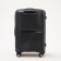 Middle suitcase 24 ", lightning department, code castle, 4 wheels, dark gray color