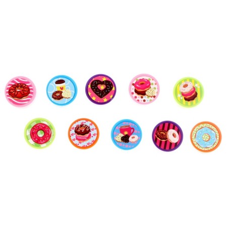 Printing Color "Donuts", set of 10 pcs.-2