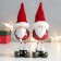 Polystone souvenir "Grandpa on long legs, a red cap with fur" MIX 18x4.5x4 cm