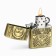 Lighter gasoline "skeleton" in a gift box