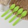 Set of spoons "Cesare", 4 pcs, C479, Mix color