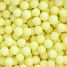 Confectionery sprinkle, balls, green matte, 7 mm, 20 g