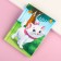 Notepad A7 "Marie", 64 sheets, in a solid cover, cats aristocrats