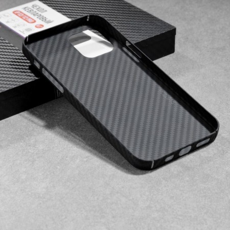 MYBIT case for the iPhone 12/12 Pro, Kevlar, Anti -Manager, Black-4