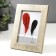 Photo frame plastic 10x15 cm "Sandless threads" champagne 19x14 cm