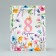 Gift package laminated, packaging, "flowers", MS 18 x 23 x 8 cm