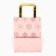 Package Gift New Year Laminated "Dance of Snowflakes", MS 23 x 18 x 10 cm, New Year
