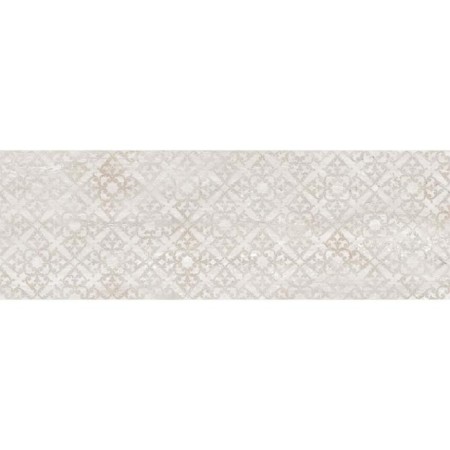 Wall tile Alba, beige ornament 198x598 (in packaging 1.06 sq.m)